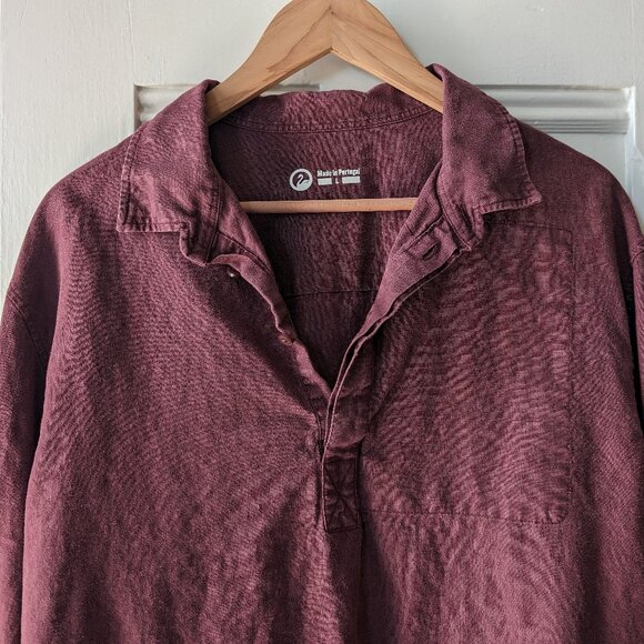 Outlier Ramienorth Popover - Men’s Large In GD Winedark - Picture 2 of 7